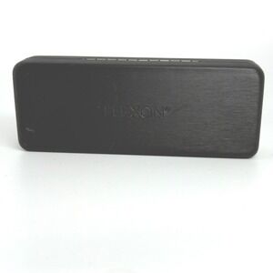 Flexon Eyeglasses Case Black Hard Shell Clamshell Protective Eyewear Case 2